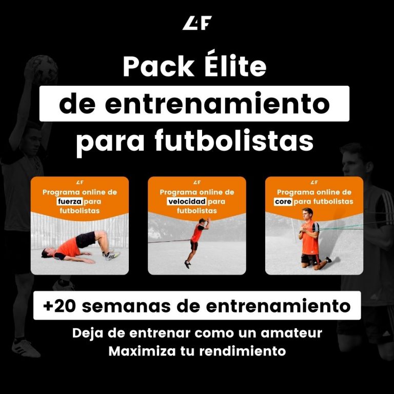 Pack Élite de entrenamiento para futbolistas